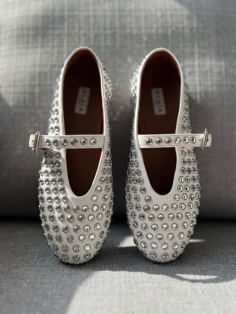 Ballet rhinestone flats