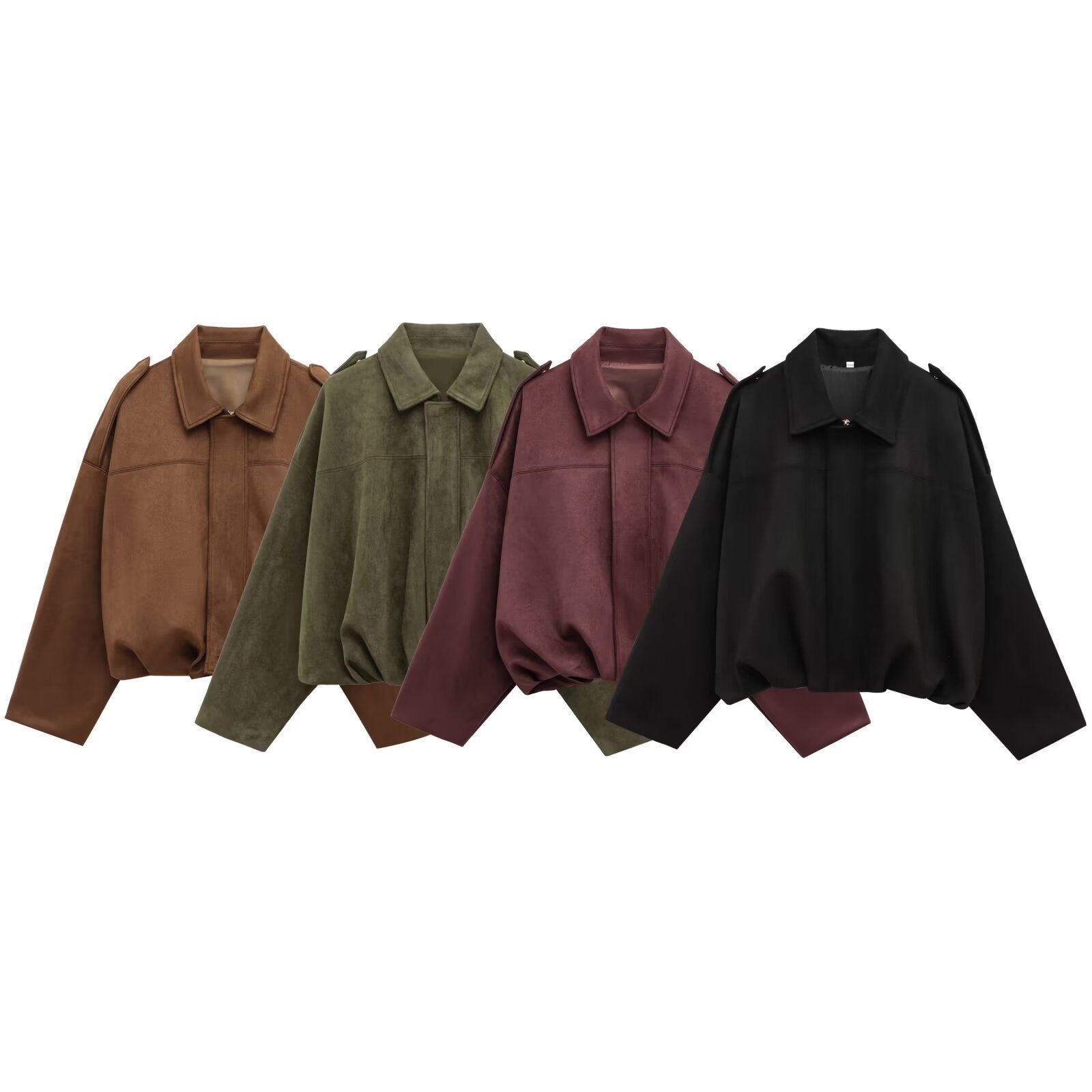 Zara suede Jacket – pinkmanor