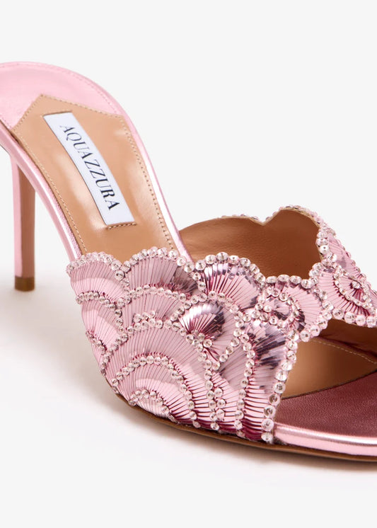 Aquazzura Ce Soir Mules 75