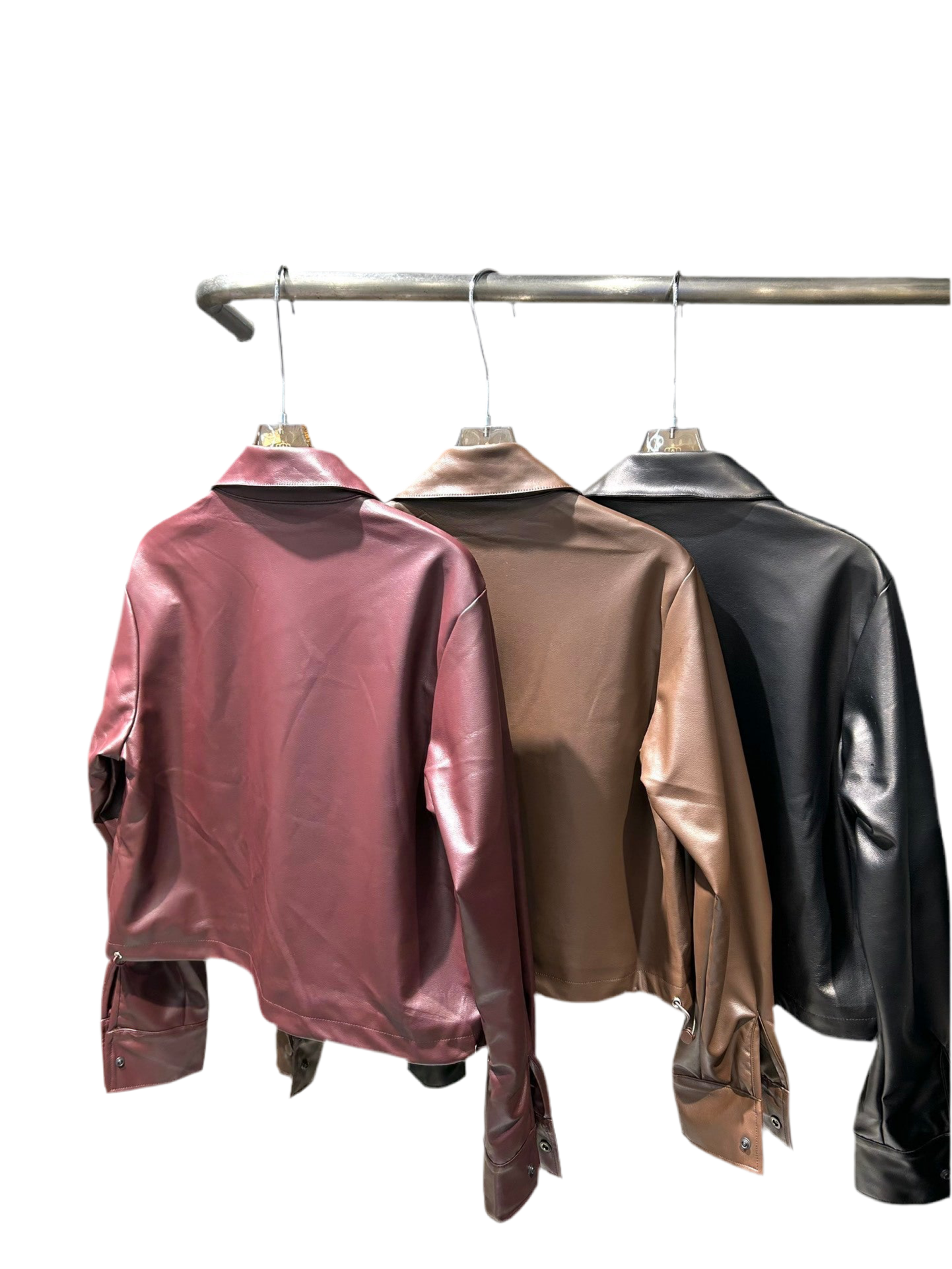 Miu leather jacket