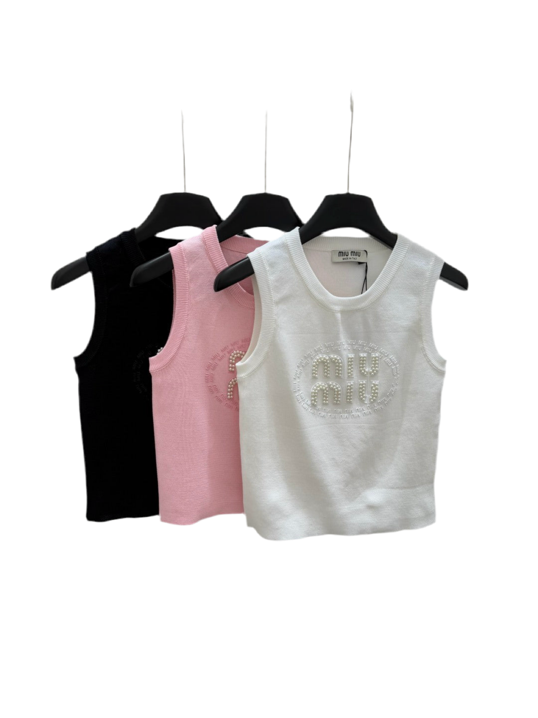 Miu Pearl Tank Top