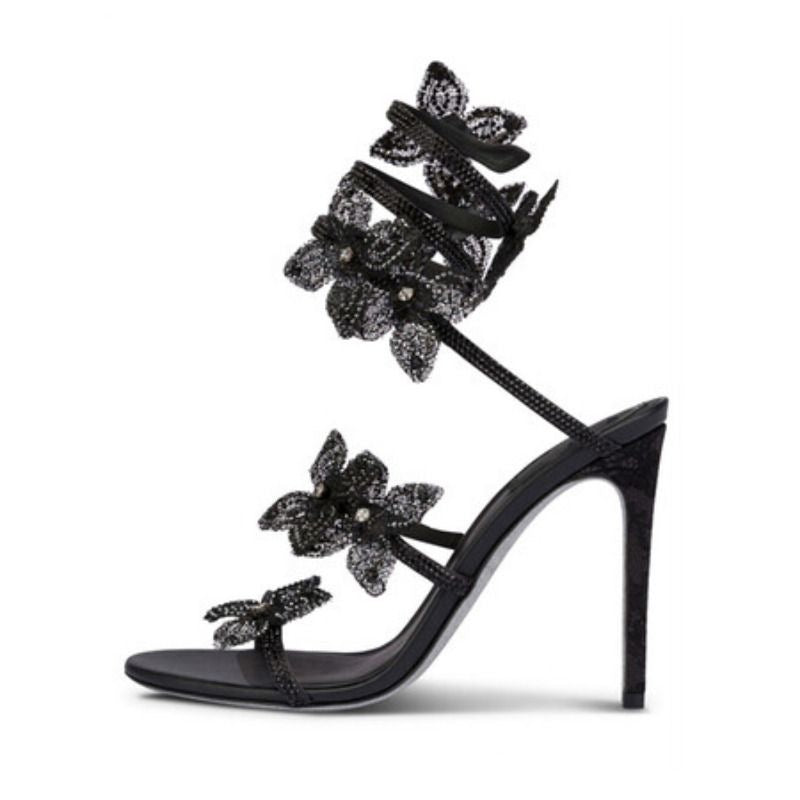 Jewelled Flower heels