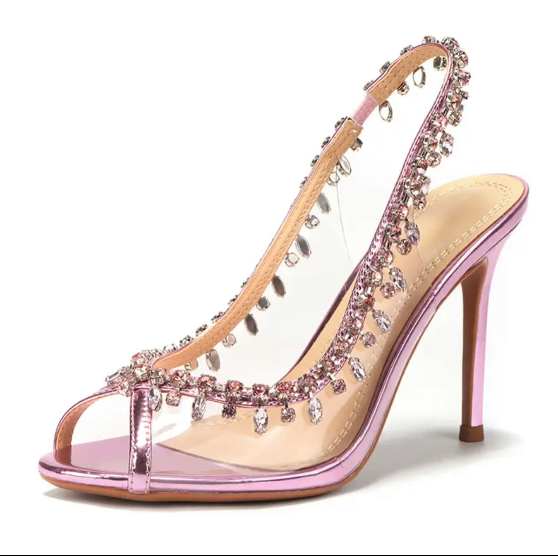 Temptation Crystal Heels