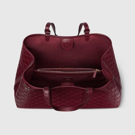 Gucci Emblem tote large