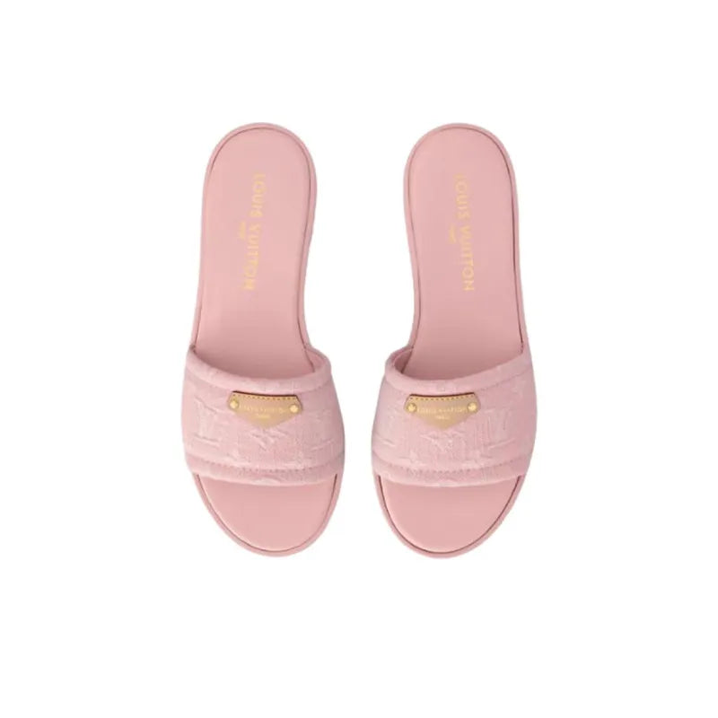 Louis Vuitton Denim Slides