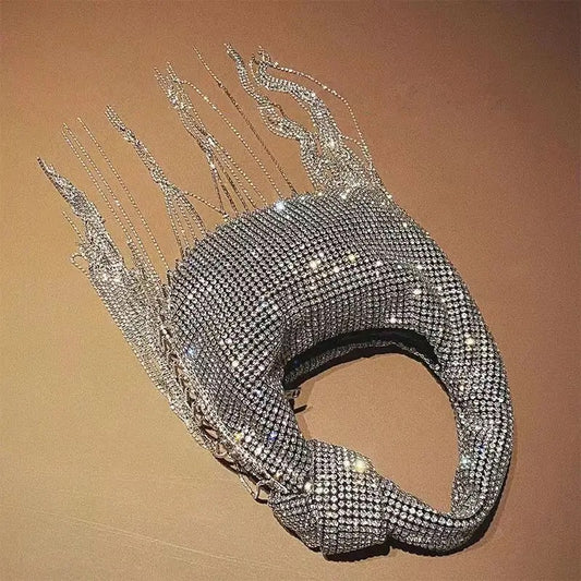 Tassel flap purse