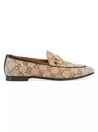 Gucci canvas loafers