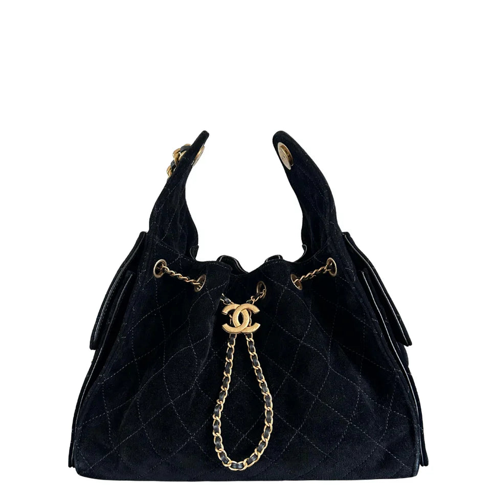 Chanel Suede Hobo