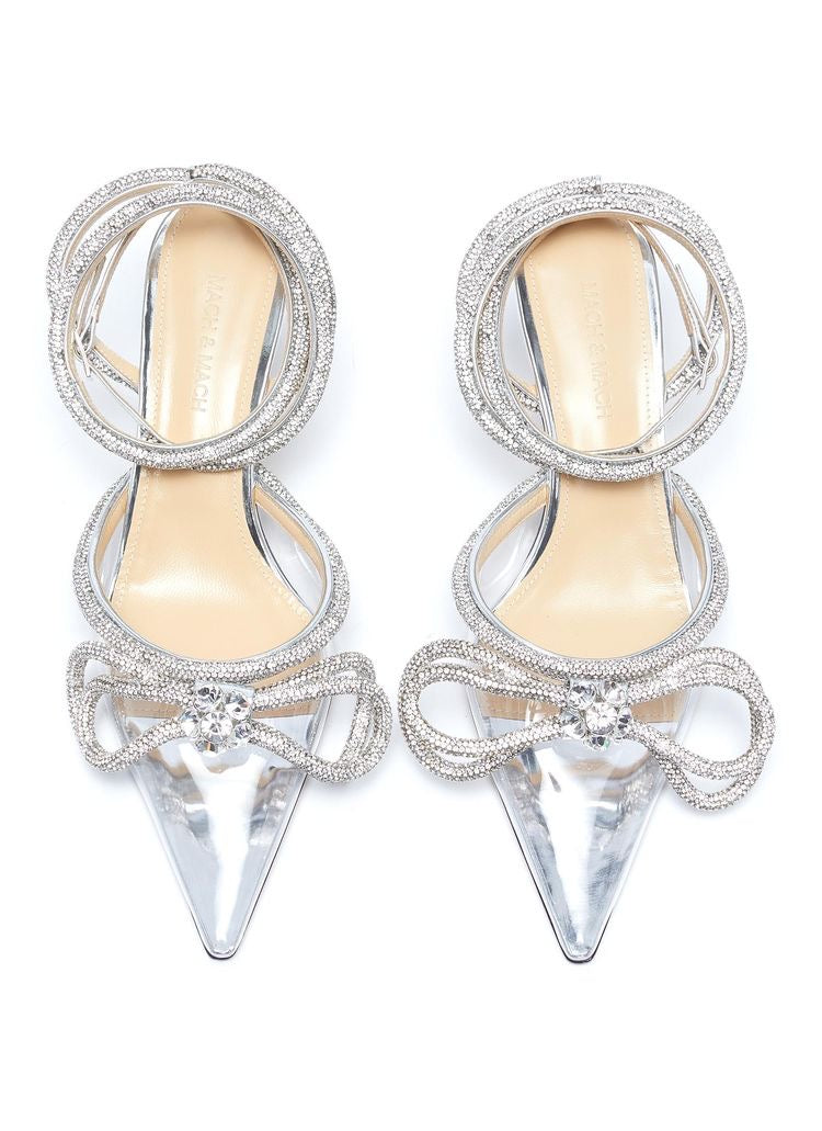 Crystal Bow Pumps