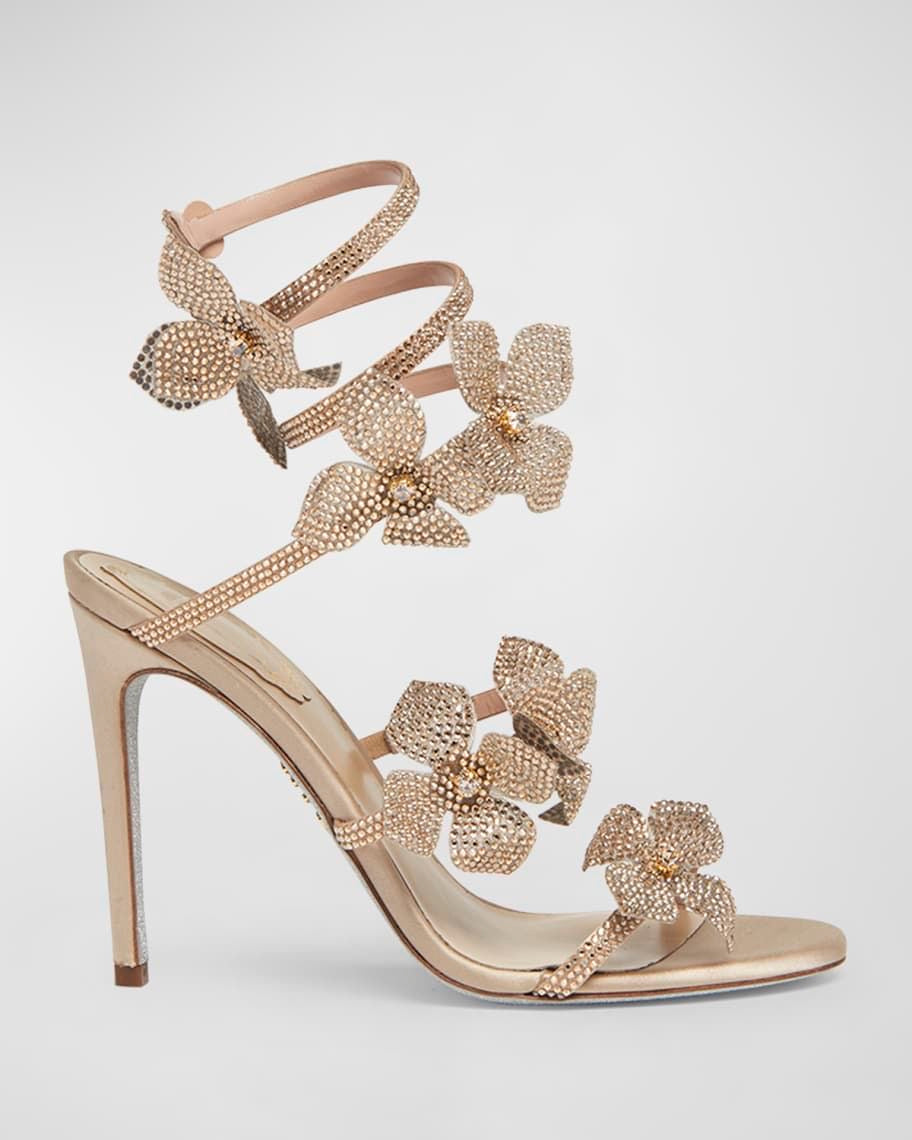 Jewelled Flower heels