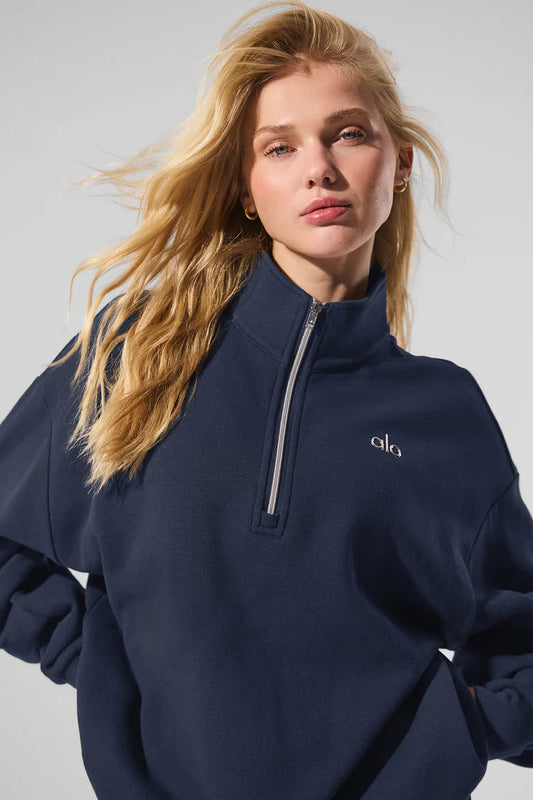 Quarter zipper