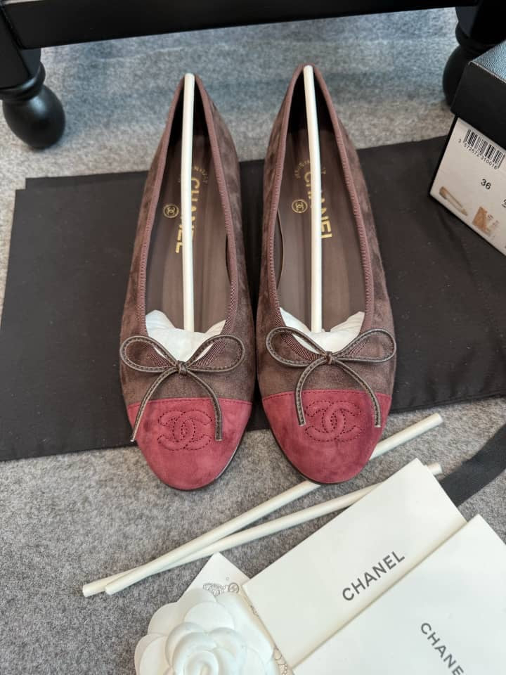 Chanel Suede Ballet