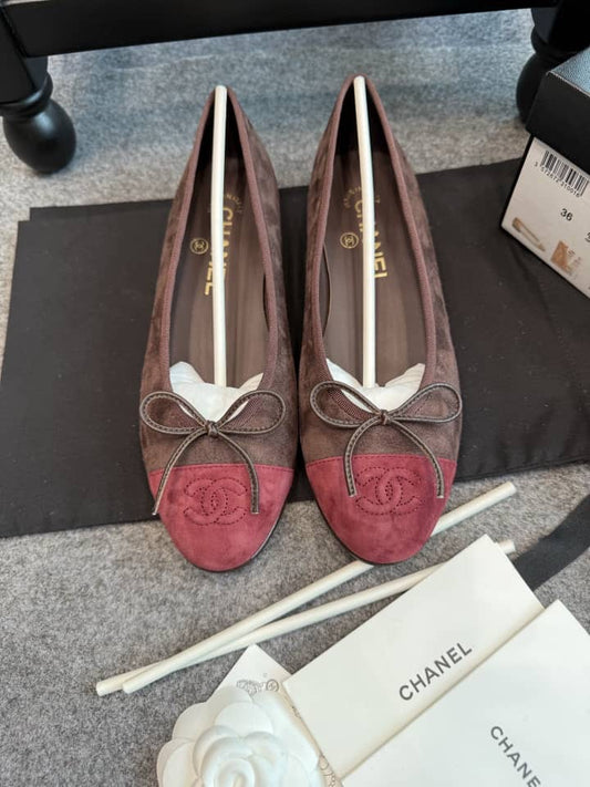 Chanel Suede Ballet