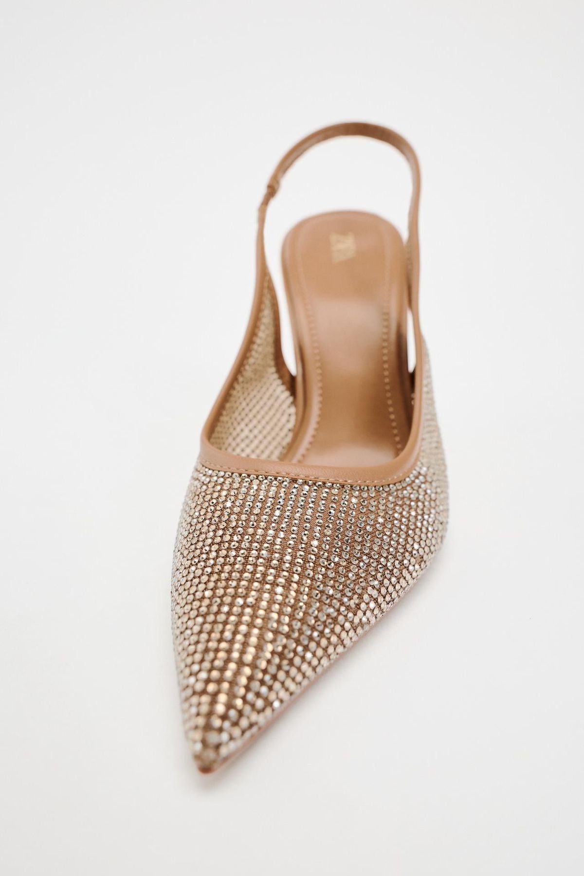 Zara mesh stilettos