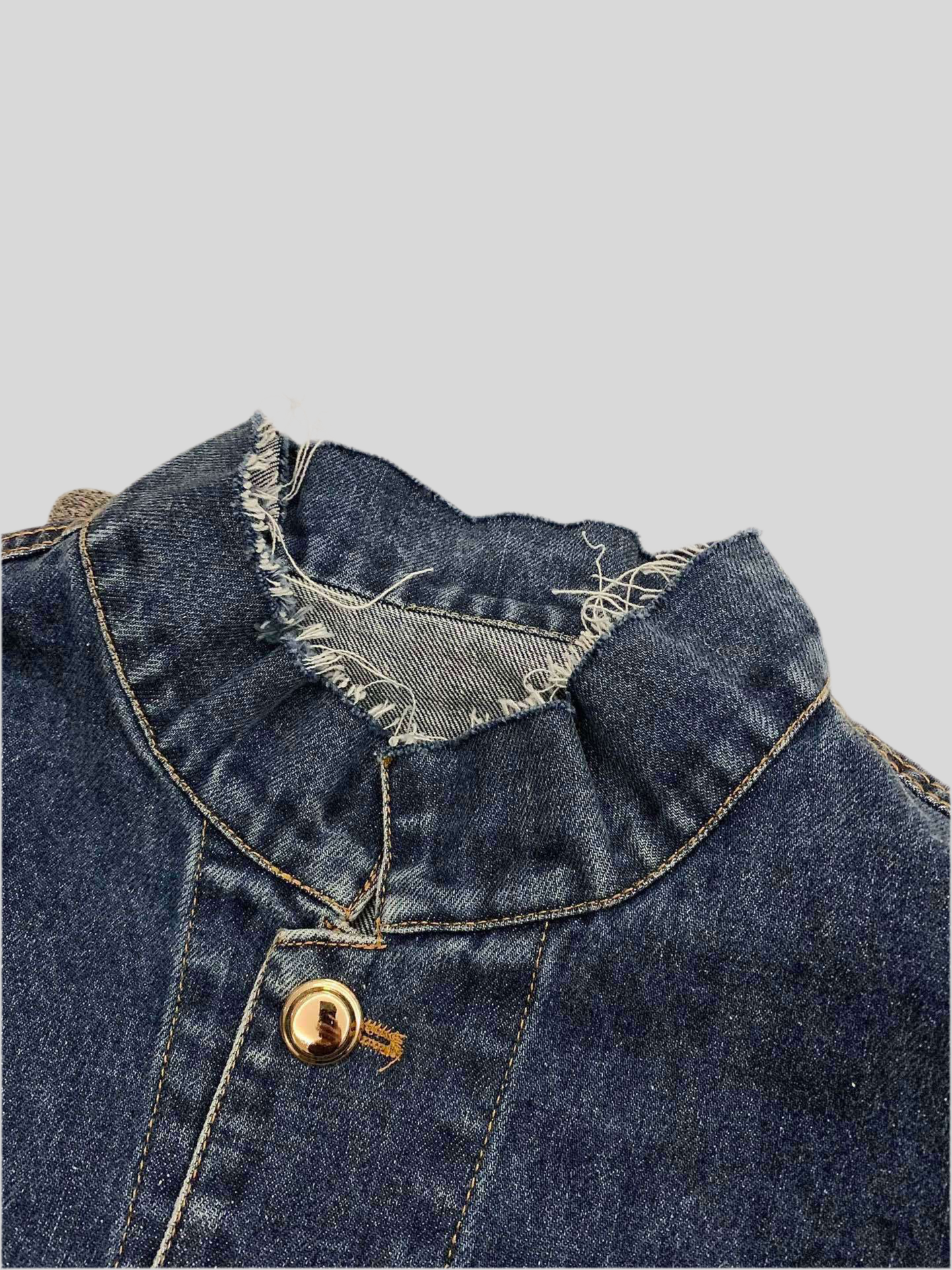 Miu denim jacket Cropped