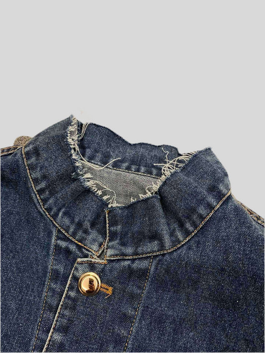 Miu denim jacket Cropped