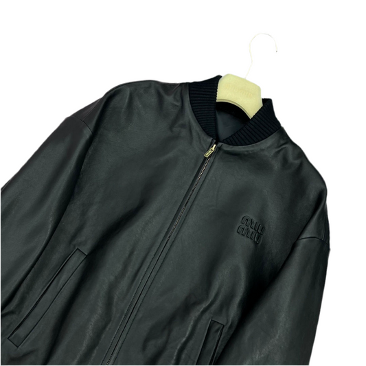 Miu leather Jacket