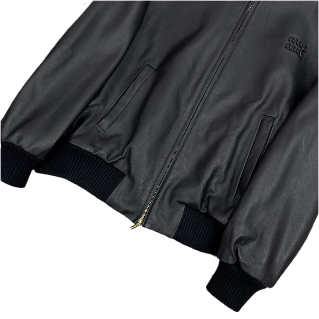 Miu leather Jacket