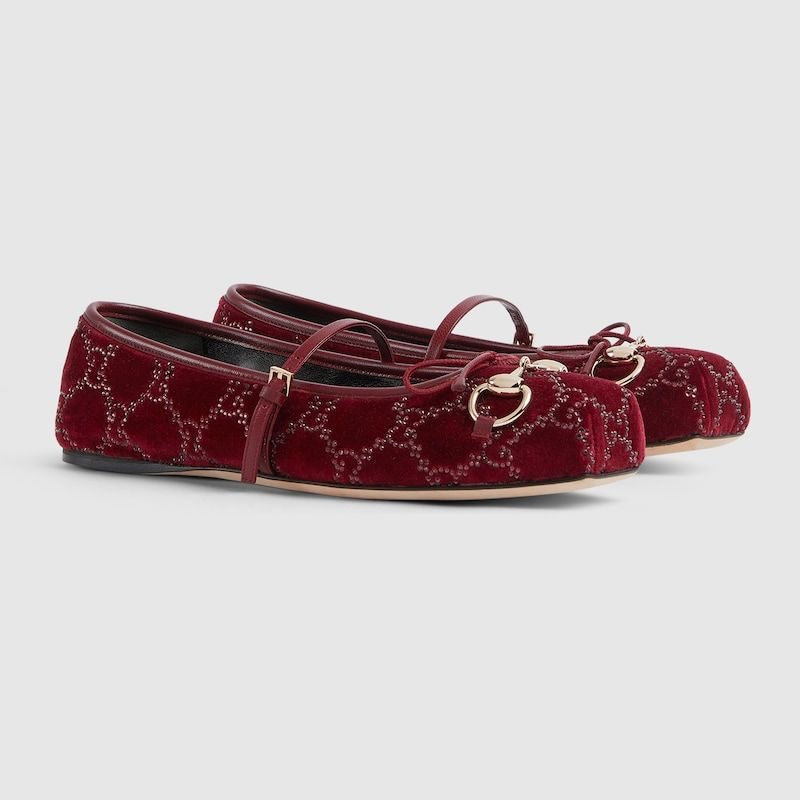 Gucci Suede Ballet