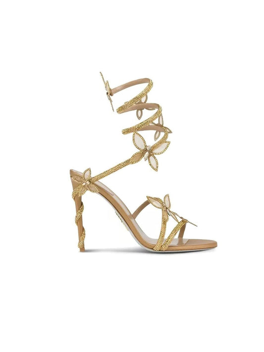 Jewelled Butterfly Heels