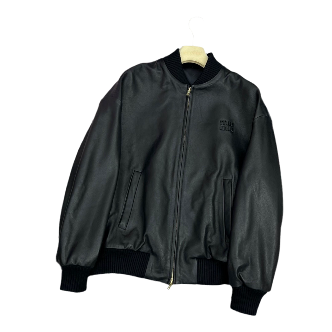 Miu leather Jacket