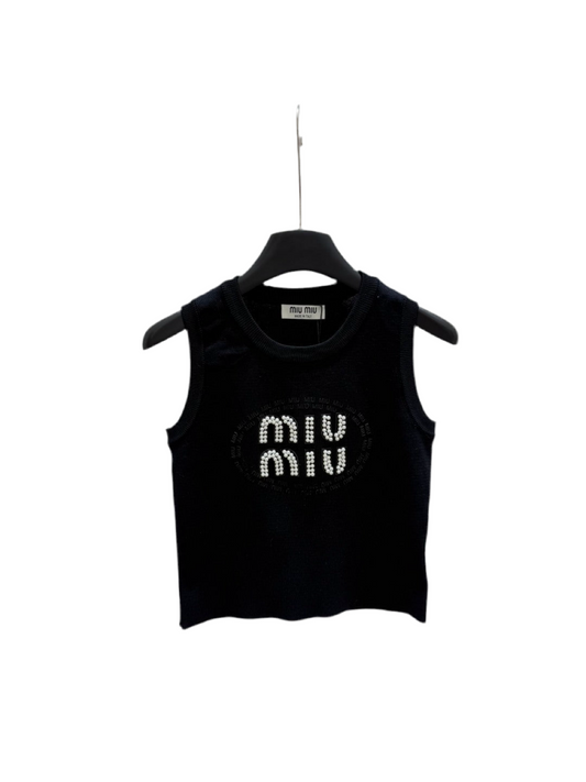 Miu Pearl Tank Top