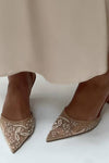 Zara Lace Pumps