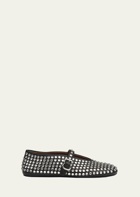 Ballet rhinestone flats