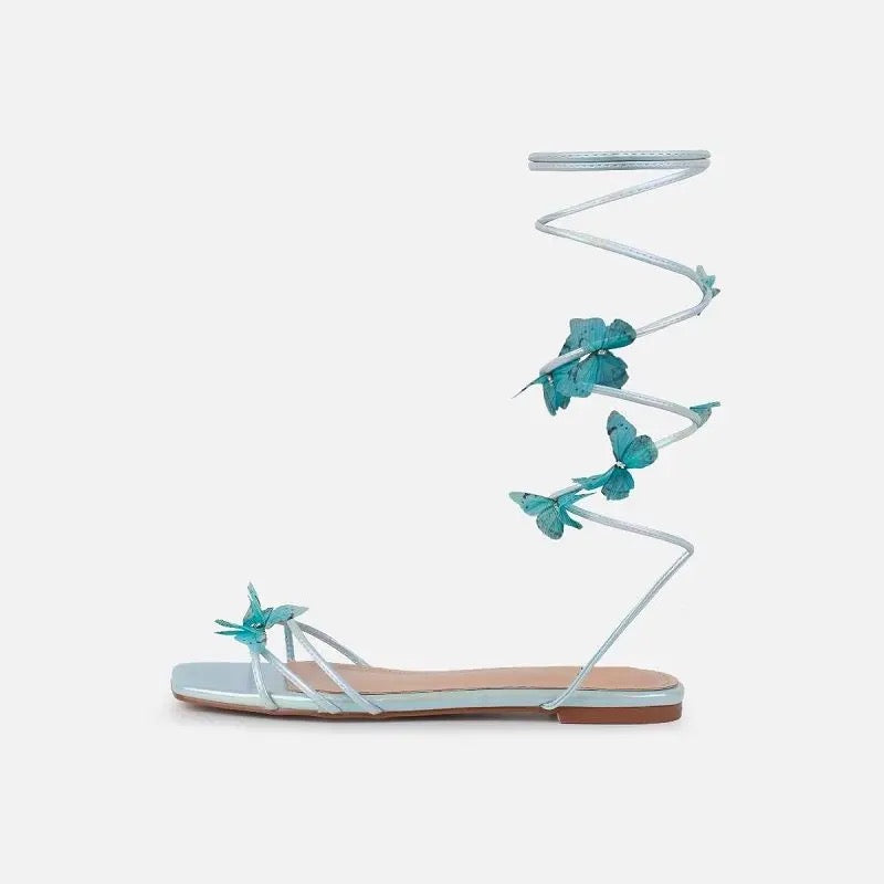 Strappy flat