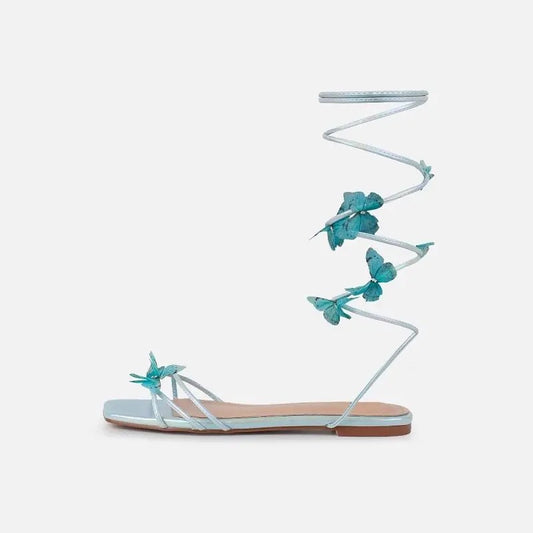 Strappy flat