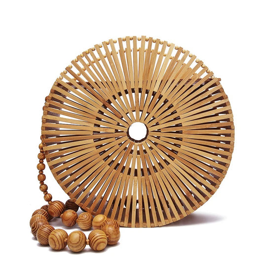 Wheel bamboo bag